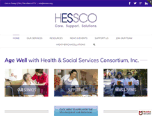 Tablet Screenshot of hessco.org